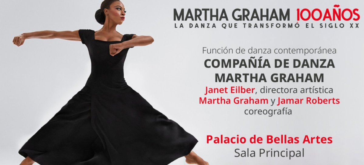 EnfoqueNoticias's tweet photo. Tenemos 1 pase doble para "Martha Graham 100 Años: La Danza que transformó el siglo XX"

✅Martes 20 de octubre 
✅16 horas
✅Palacio de Bellas Artes

Déjanos tu nombre en comentarios, el ganador será contactado por mensaje 👇 https://t.co/Q7YpL2JPhG