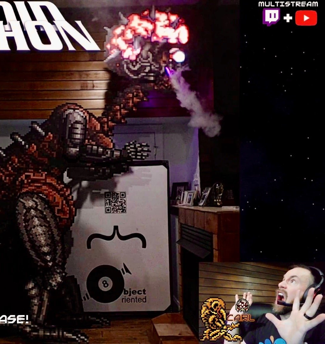 MetroidDatabase's tweet photo. SHE'S ALIVE! COME INTO OUR STREAM NOWWWWW https://t.co/UDElzrAU6i