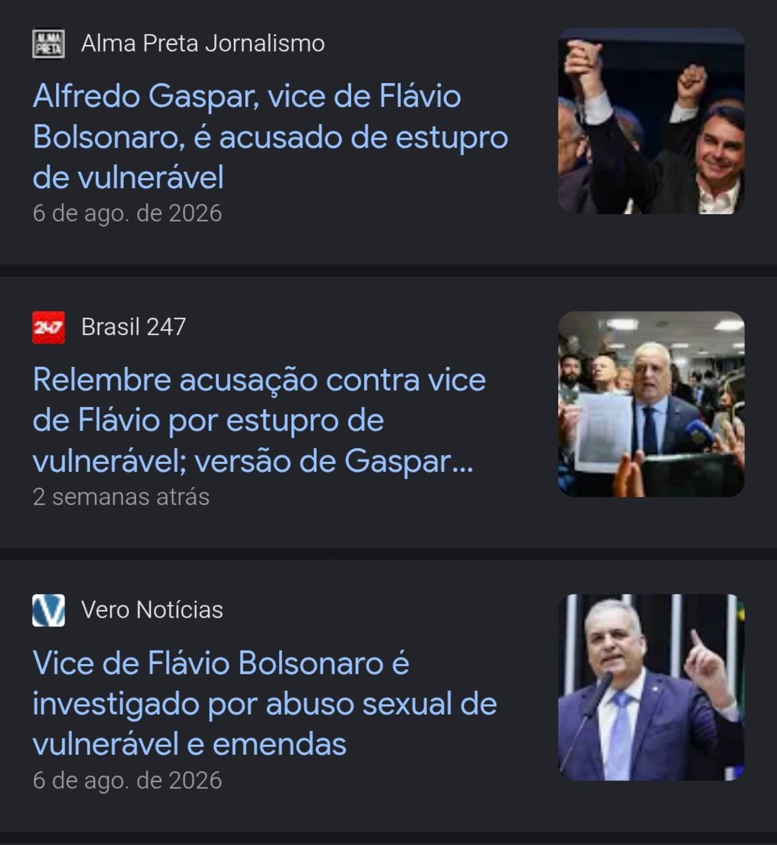Haiku1's tweet photo. @GarcezLope61pl @sonia_garc40977 Você ta literalmente pedindo voto no Flávio e espalhando imagem cheia de meia-verdades em prol do seu criminoso de estimação.

Quem apoia o Flávio apoia as milícias, apoia o assino de uma criança de 5 anos, apoia o vice acusado estupro de vulnerável. Não tem como passar pano. https://t.co/1dJTBGe85I