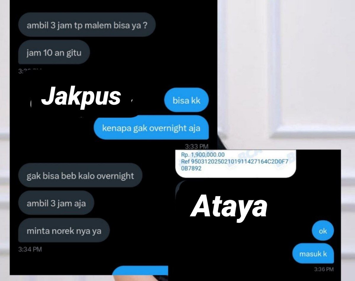 Delegasired's tweet photo. Buat yg yakin2 aja ya 

Gak usah bnyak chat kalo ujung2 nya gak yakin 

#frataya https://t.co/Ttj5PinjDs