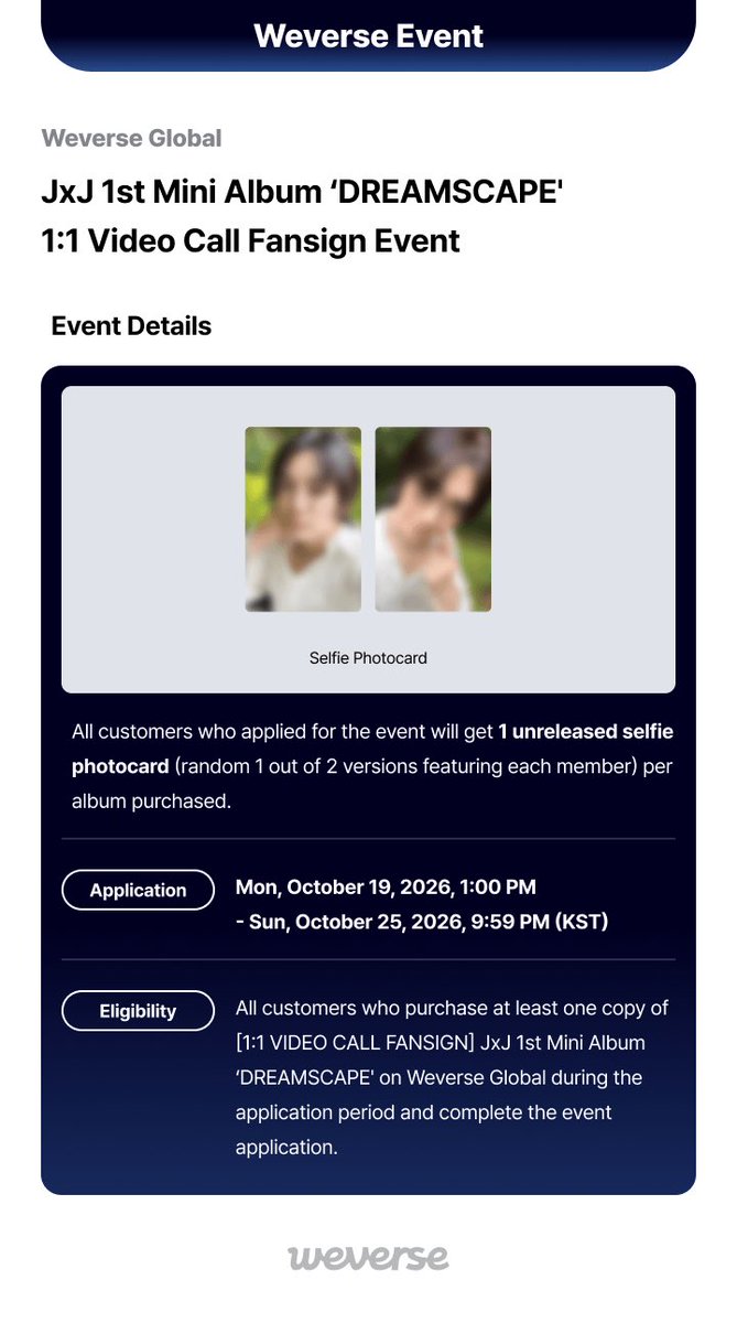 purple_cart1's tweet photo. #PurpleCartGO

WTS / LFB / PH

JxJ ‘Dreamscape’ Sealed Album with Video Call Fansign POB

₱1,150 each
₱2,300 set

can choose member
semi fast eta
30% dp, bal Nov 30
sdd / ggx / jnt / sco

🏷️jeonghan yoon jh joshua hong jisoo seventeen svt unit photocard pc pre order benefit vc https://t.co/OqNJE50Y81