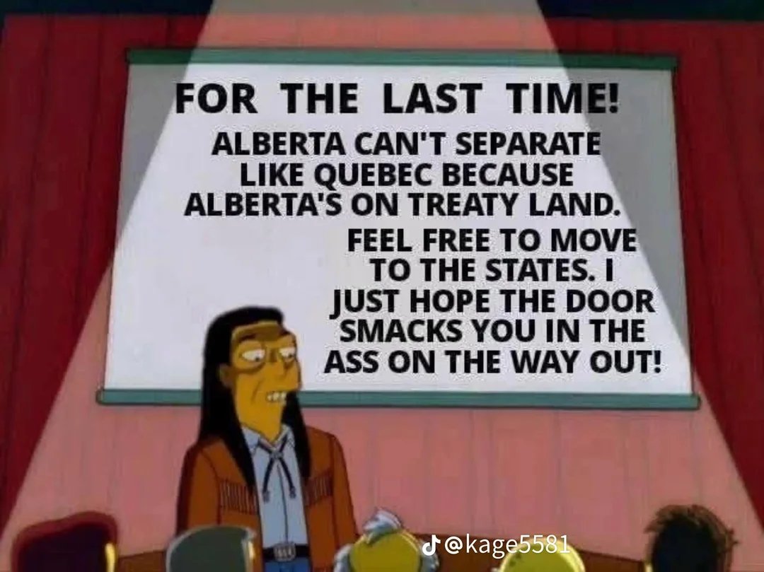 CanadianKobzar's tweet photo. Regardless the result of this referendum.  If you dont like Canada - leave. https://t.co/QxmU2CoLin