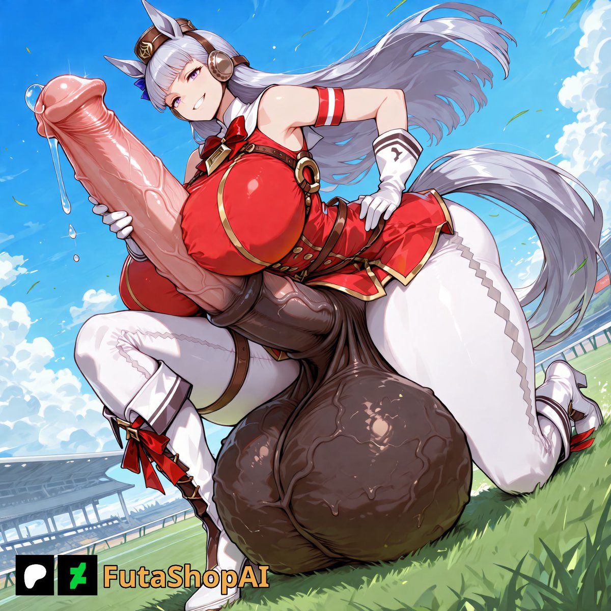 FutaShopAI's tweet photo. Futa Gold Ship (Umamusume) 

HQ, non-watermarked image set plus videos available at links in profile

#ai #AIart #aiartworks18 #aiporn #rule34 #r34 #porn #AIイラスト #bigpenis #aifuta #futa #futanari #futanaricomunity #nsfwtwt https://t.co/R2B3Yz6dKD