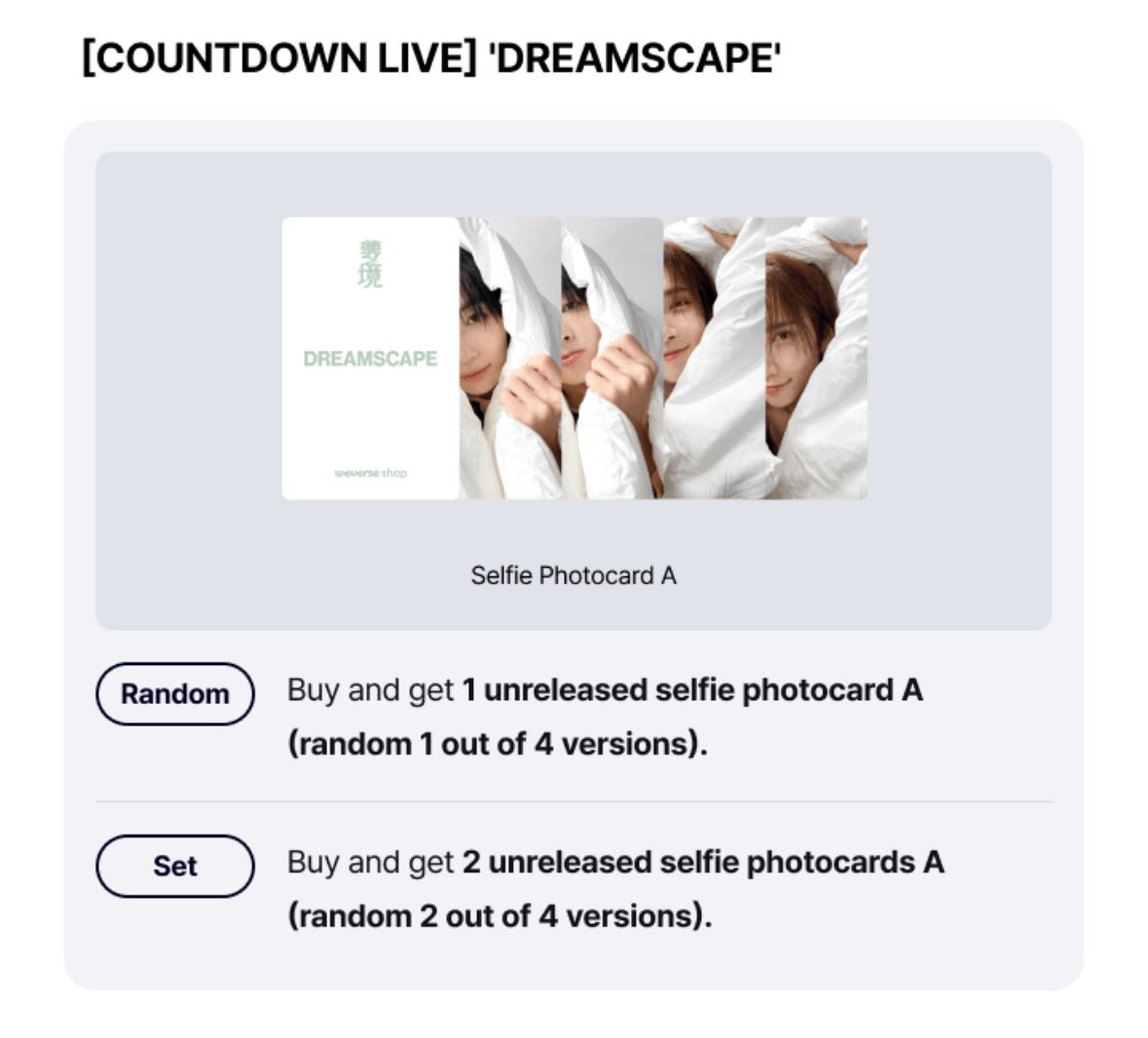 purple_cart1's tweet photo. #PurpleCartGO

WTS / LFB / PH

JxJ ‘Dreamscape’ Sealed Album with Countdown Live POB

₱1,150 each / ₱2,300 set - regular
₱1,050 - dream record

semi fast eta
30% dp, bal Nov 30
sdd / ggx / jnt / sco

🏷️jeonghan yoon jh joshua hong jisoo seventeen svt unit photocard pc benefit https://t.co/z2YScaQXWs
