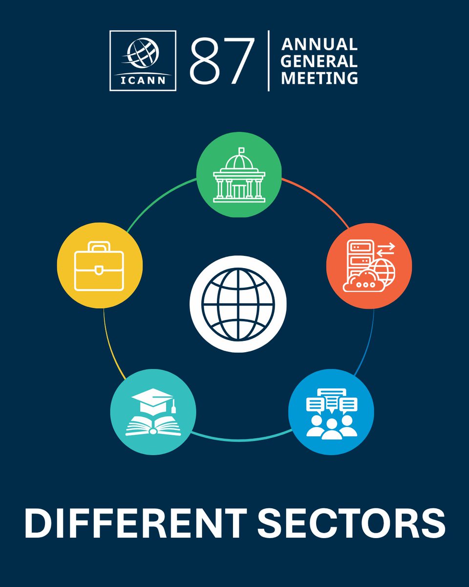 ICANN's tweet photo. One global Internet requires global participation.

At #ICANN87, people from around the world are coming together to help shape ICANN’s work.

👉 Follow the meeting: https://t.co/WnX7RRHhrq https://t.co/4kFrfb0m4n