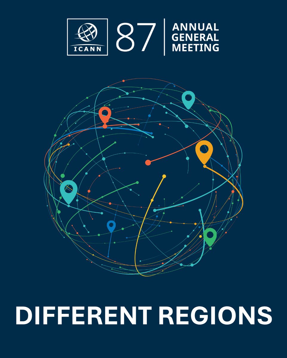 ICANN's tweet photo. One global Internet requires global participation.

At #ICANN87, people from around the world are coming together to help shape ICANN’s work.

👉 Follow the meeting: https://t.co/WnX7RRHhrq https://t.co/4kFrfb0m4n