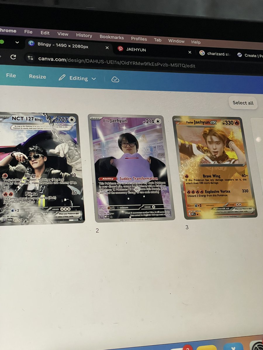 f0r_j4ehyuns's tweet photo. what’s the general concensus with using pokemon cardz as a kpop concert freebie hahshahsha nde naman siguro ako isu-sue ng pokemon ano?? 😭😭 https://t.co/4bRYU2Pnvp