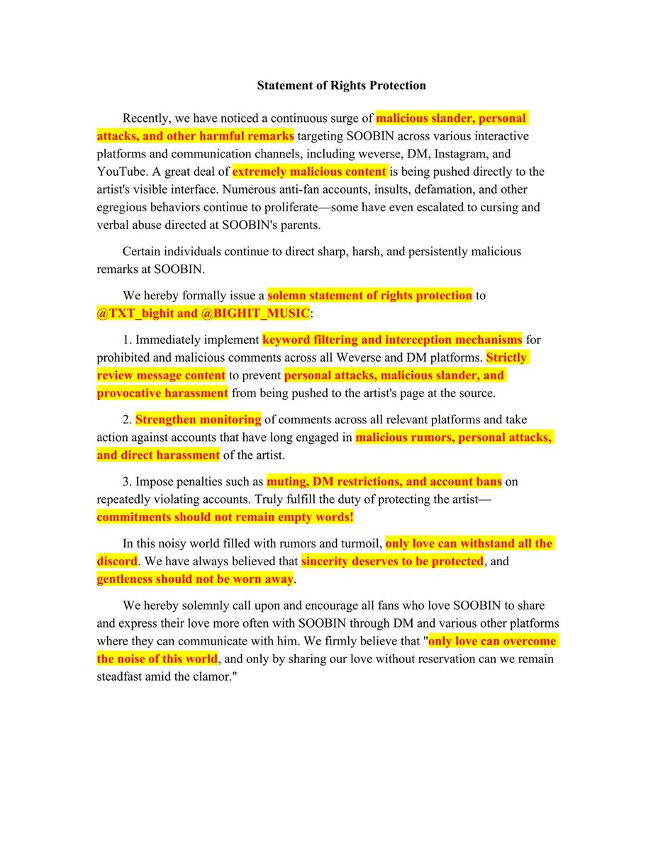 byeongbyunghura's tweet photo. Creating AI deepfakes of a person is a serious offense and it results in major fines. BigHit please act to protect your artist. This is not just a spiteful action, but it is a horrendous crime against Soobin.
#PROTECTSOOBIN @TXT_bighit @BIGHIT_MUSIC https://t.co/39meqbJz9U