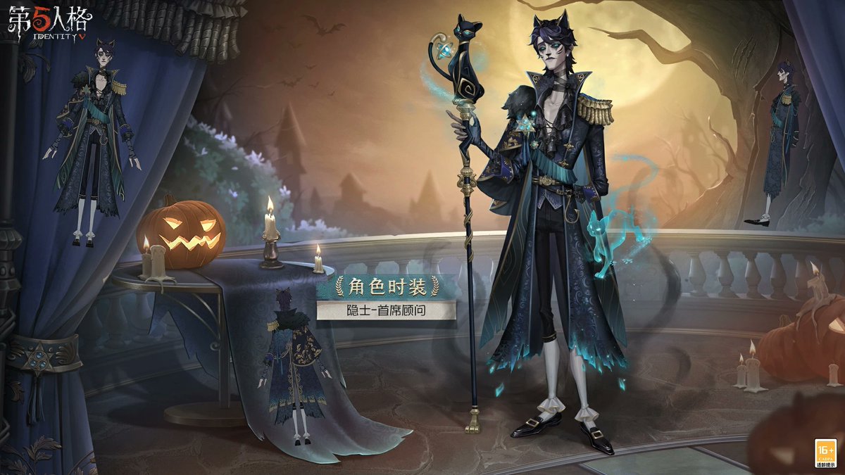 Razzle_Dazzling's tweet photo. come to identity v where the men and women are put in cutesy halloween outfits https://t.co/Wne1HXhmsk