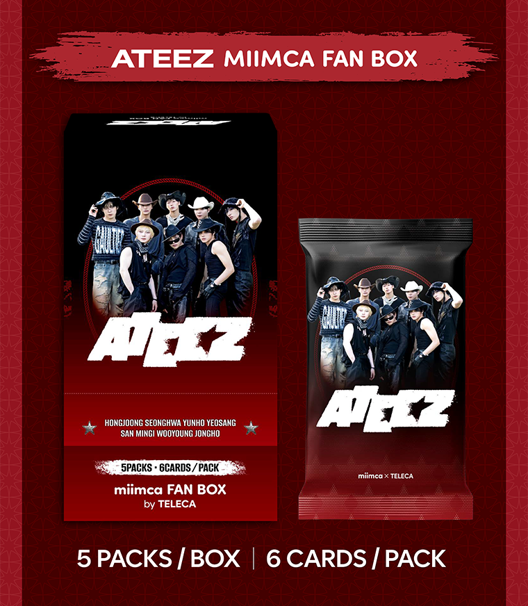 d_dpartment's tweet photo. ＼＼11月上旬頃📣発売決定✨／／
「ATEEZ MIIMCA COLLECTION CARD By TELECA」

圧倒的な存在感を誇るATEEZのコレクションカードセットがD'PARTMENTに登場!!

カードとグッズがセットになった
FAN SET Ver.1 / Ver.2、
さらに、30枚のカードが入った
FAN BOXもご用意🎁

ATEEZの多彩な魅力を存分に堪能できる
スペシャルなアイテムです💫

【商品内容】
■ATEEZ MIIMCA FAN SET Ver.1 / Ver.2
・カード4パック（1パック5枚入り）
・グッズ4パック
■ATEEZ MIIMCA FAN BOX
・カード5パック（1パック6枚入り）

🗓発売日は11月上旬頃を予定しております。詳細は決まり次第告知いたします。
📍東急プラザ原宿「ハラカド」 4F D'PARTMENT
詳細はこちら🔗https://t.co/sw2CA64Adj

#ATEEZ #DPARTMENT