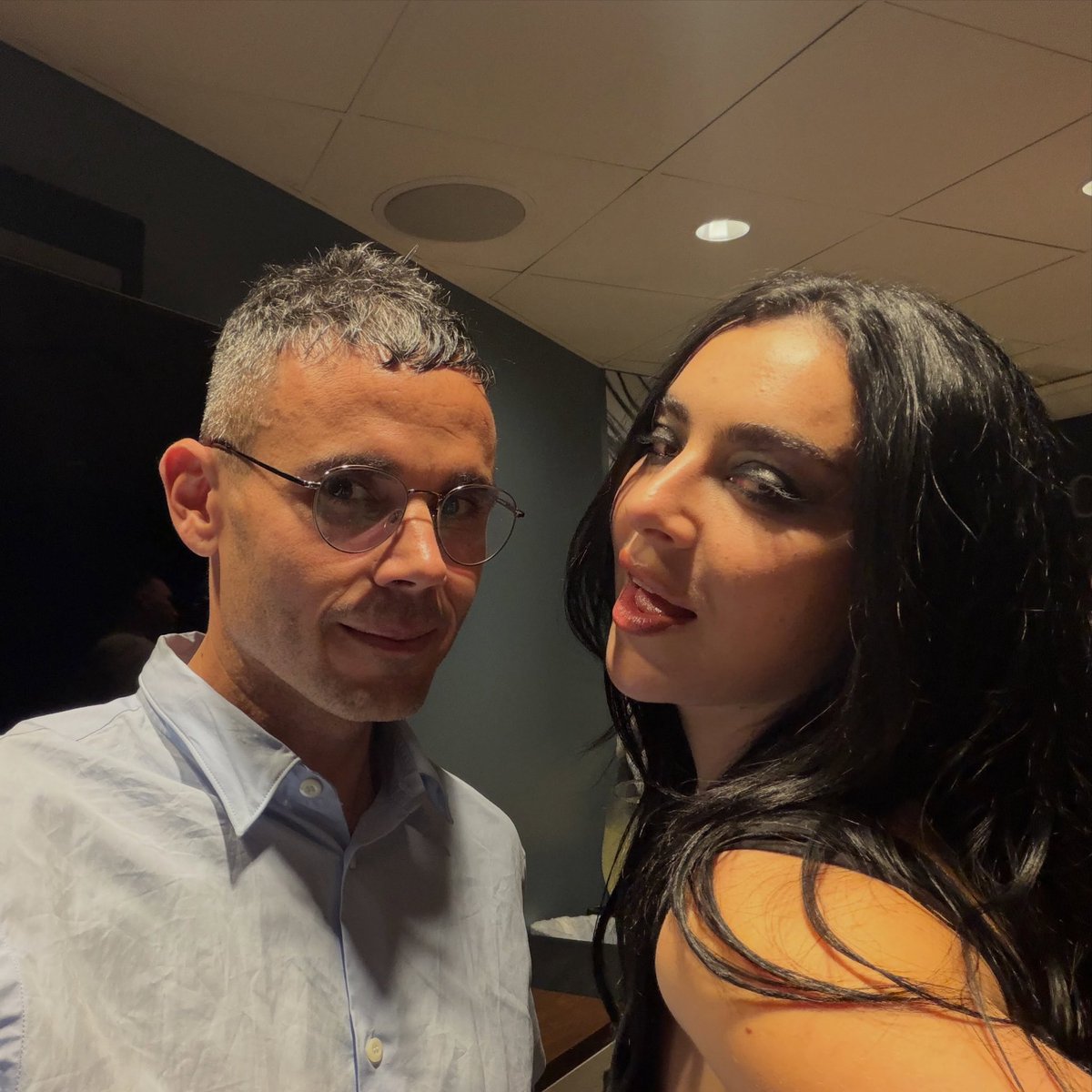 xcxsource's tweet photo. Rostam shares a new (and old) photo with Charli xcx to Instagram:

“we both... grew up a bit 😛 […] but seriously The Music, Fashion, Film Tour is epic and unforgettable. after more than a dozen years of friendship, [Charli is] essentially the sister i never had” https://t.co/esszSqgnfu