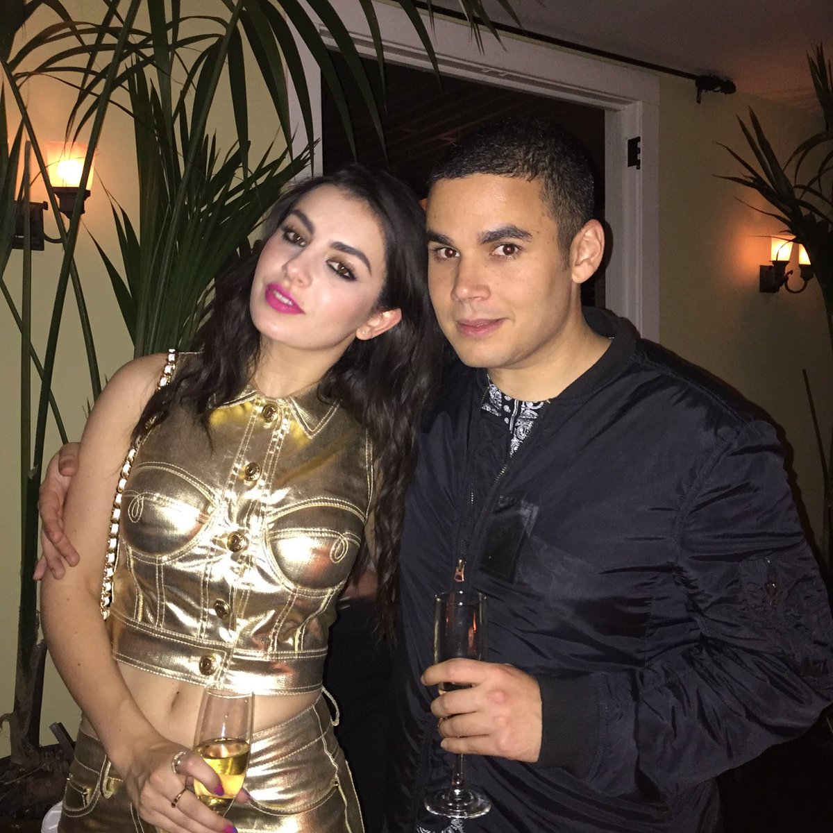 xcxsource's tweet photo. Rostam shares a new (and old) photo with Charli xcx to Instagram:

“we both... grew up a bit 😛 […] but seriously The Music, Fashion, Film Tour is epic and unforgettable. after more than a dozen years of friendship, [Charli is] essentially the sister i never had” https://t.co/esszSqgnfu