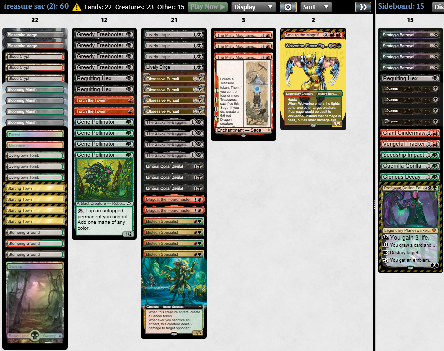 univercemtg's tweet photo. GUESS WHO'S BACK? BACK AGAIN!

I just split the finals of another challenge with my Jund Sacrifice deck, beating the proclamed impossible matchup Lifegain 3 times (dropped a match against it once) as well as Kaito once 😎
Guide will be updated tomorrow, keep an eye out
@fireshoes https://t.co/uDoRzClcV2