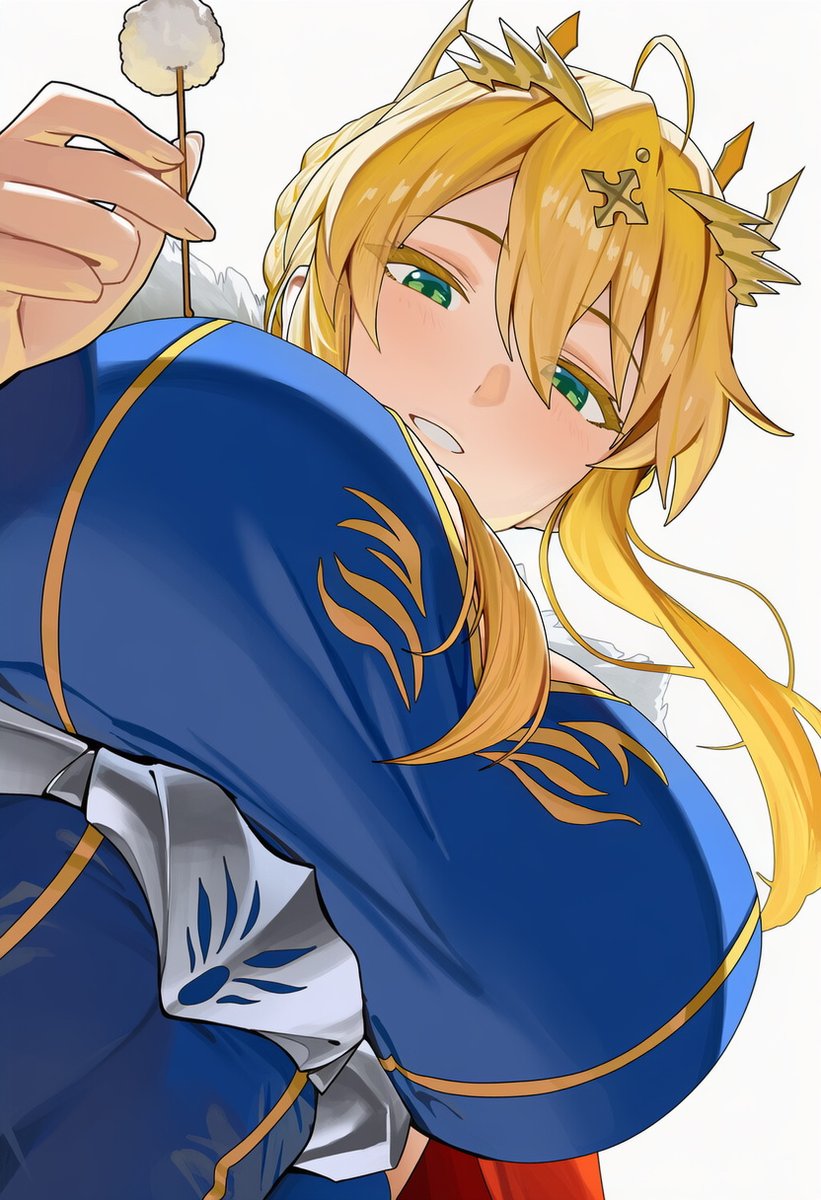 TakoTama02's tweet photo. アルトリア・ランサー　　　　　　                                                                                                                                                                                                                                                                                                                                                                                                                                          This is SFW anime-style original work.