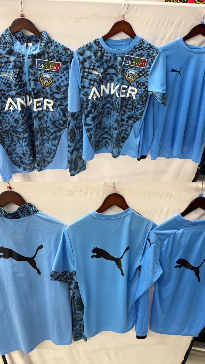 BOtarumachi_spo's tweet photo. 【🐬#川崎フロンターレ 新着情報🐬】

フルスポンサーモデルが大量入荷‼️🔥

👕25年プレマッチウーブンジャケット
👕トレーニングハーフジップ
👕プレマッチSSシャツ
👕25/26トレーニングハーフジップ
👕トレーニングSSシャツ

👕23年トレーニングLSシャツ

#frontale #Jリーグ #ブックオフ綱島樽町 https://t.co/KJ8qvLxVBZ