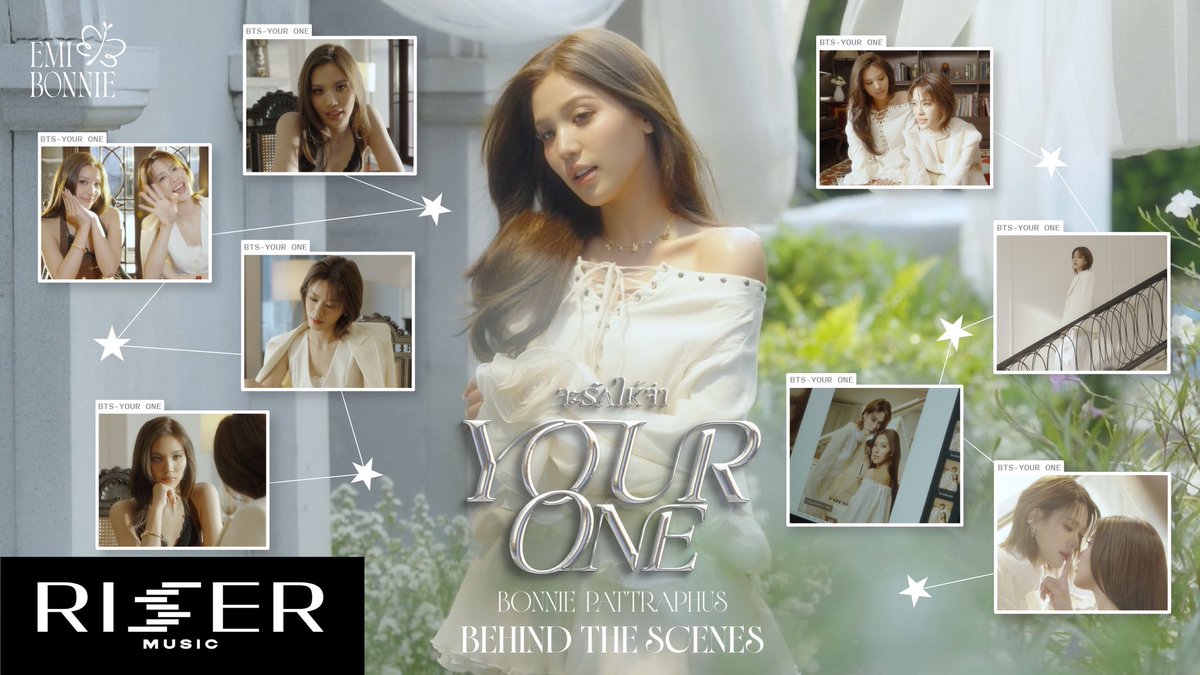 RiserMusic's tweet photo. [ BEHIND THE SCENES ]
จะรักให้จำ (Your One) Ost. เงาใต้พระจันทร์ Moonshadow - Bonnie Pattraphus

พามาดูเบื้องหลังกองถ่าย MV “จะรักให้จำ (Your One)” ว่าจะมีโมเมนต์ไหนให้จำ ให้ฟินกันบ้าง 💖🎬

⏰ TODAY 6 PM
📺 YouTube : RISER MUSIC

#️⃣BonniePattraphusYourOne_BehindTheScenes
#BonniePattraphusYourOne
#beonnnie
#EMIBONNIE
#RISERMUSIC