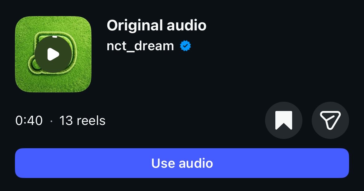 7dreamtrends's tweet photo. ‼️The Sun - Instagram Reels‼️

Did you all know that you can use a part of “The Sun” audio on IG reels?

🔗 https://t.co/eWE1m2nLOa

Let’s add more reels!

#런쥔 #RENJUN #제노 #JENO #해찬 #HAECHAN #재민 #JAEMIN #천러 #CHENLE #지성 #JISUNG #NCTDREAM #엔시티드림 https://t.co/w7zMNy3yBI