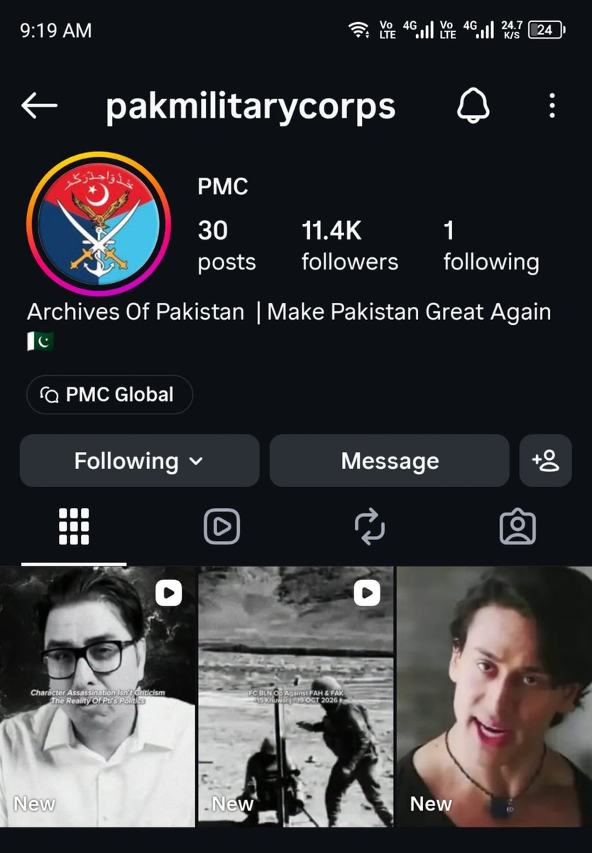 itsthealpha04's tweet photo. @shanihashmi And u know what this ISI backed account is spreading this. https://t.co/jIQ35jkeJ7