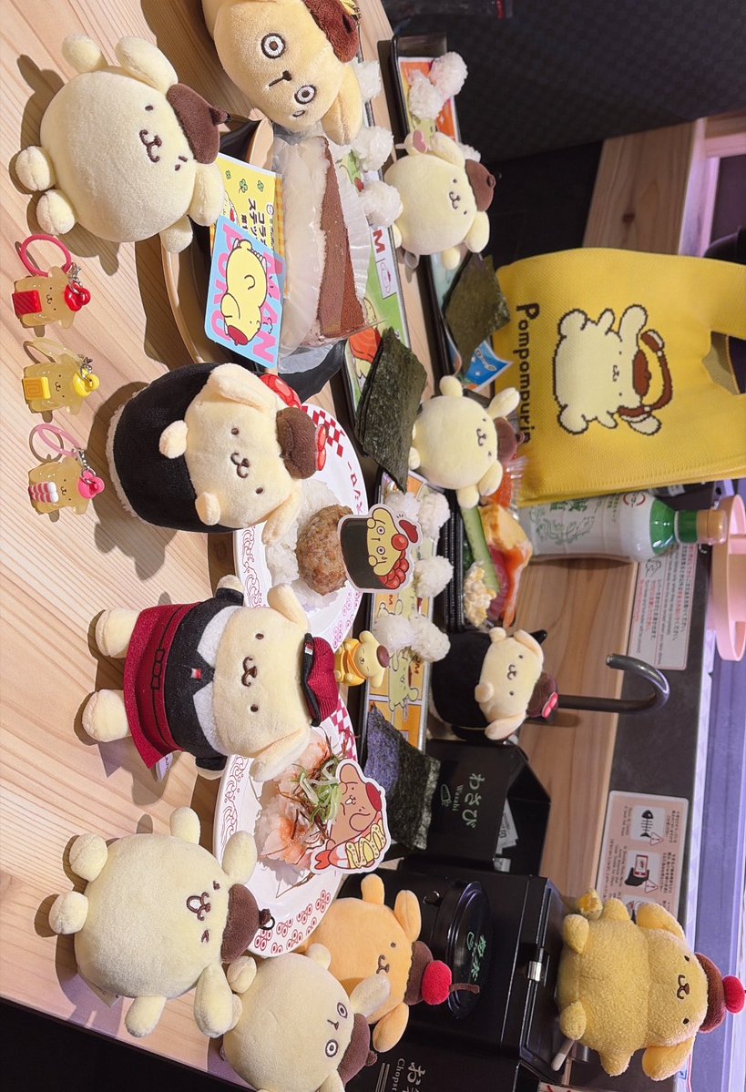 pompom_m39's tweet photo. 明日から第二弾૮₍ ˶•⤙•˶ ₎ა
スシロー×ポムポムプリン🍮🍣 https://t.co/JhdSUOF8XU