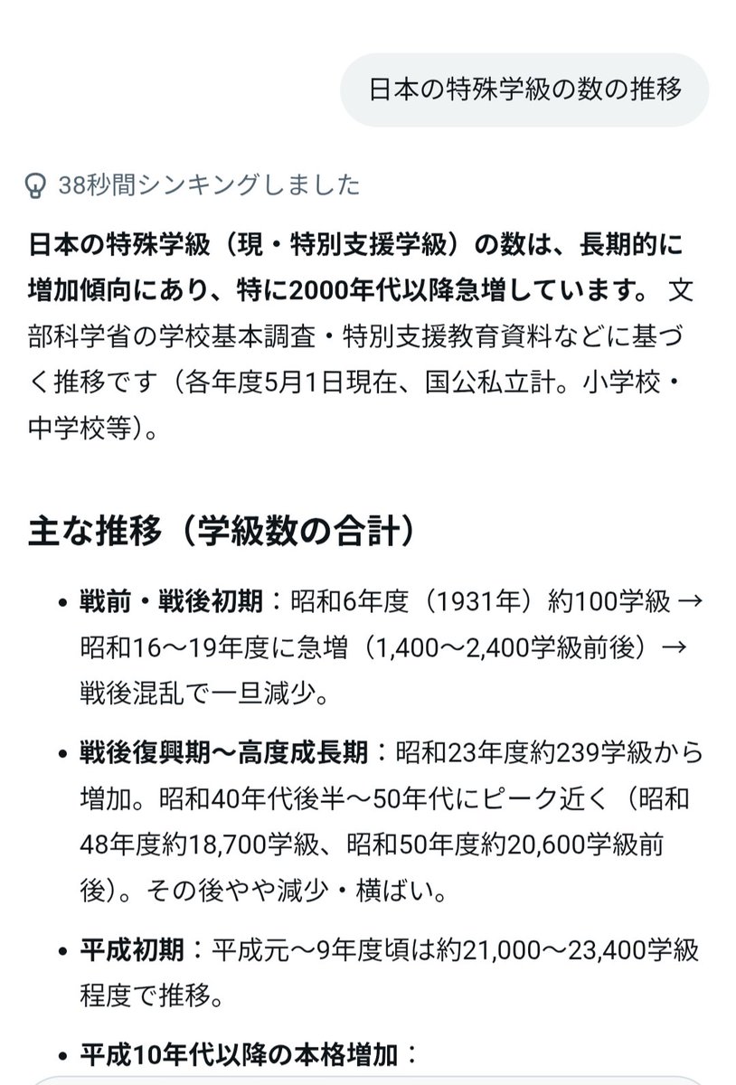 0Eyrxu29Vzgo33L's tweet photo. 子供の数は激減しているのに
特殊学級が30,000台から80,000台に
激増している事をご存知ですか？

加工食品、輸入食品の増加、残留農薬の基準緩和、色々思い当たる事が…

直接、身体に打ち込むワクチンも激増しています

安全性が確かめられていないので
米国は激減させましたよ https://t.co/ESkxQEBT8z