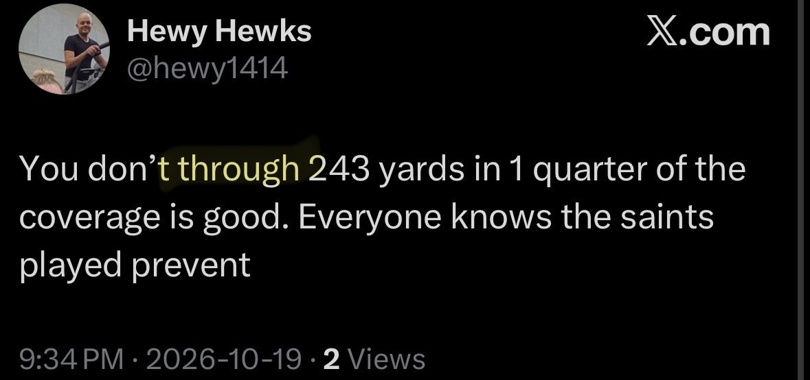 GiantHab's tweet photo. @hewy1414 @d_mac_86 @BTCSupermann @RapSheet If you can’t spell I can’t see you knowing how to break down coverages 😂 https://t.co/KkrWBuIDwo