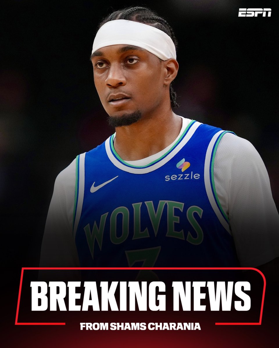 ShamsCharania's tweet photo. Minnesota Timberwolves All-Defense forward Jaden McDaniels has agreed to a one-year, $40 million extension that will keep him under contract through the 2029-30 season, agents Nima Namakian of Innovate Sports and Bill Duffy of WME Basketball tell ESPN. https://t.co/PYtDRrLves