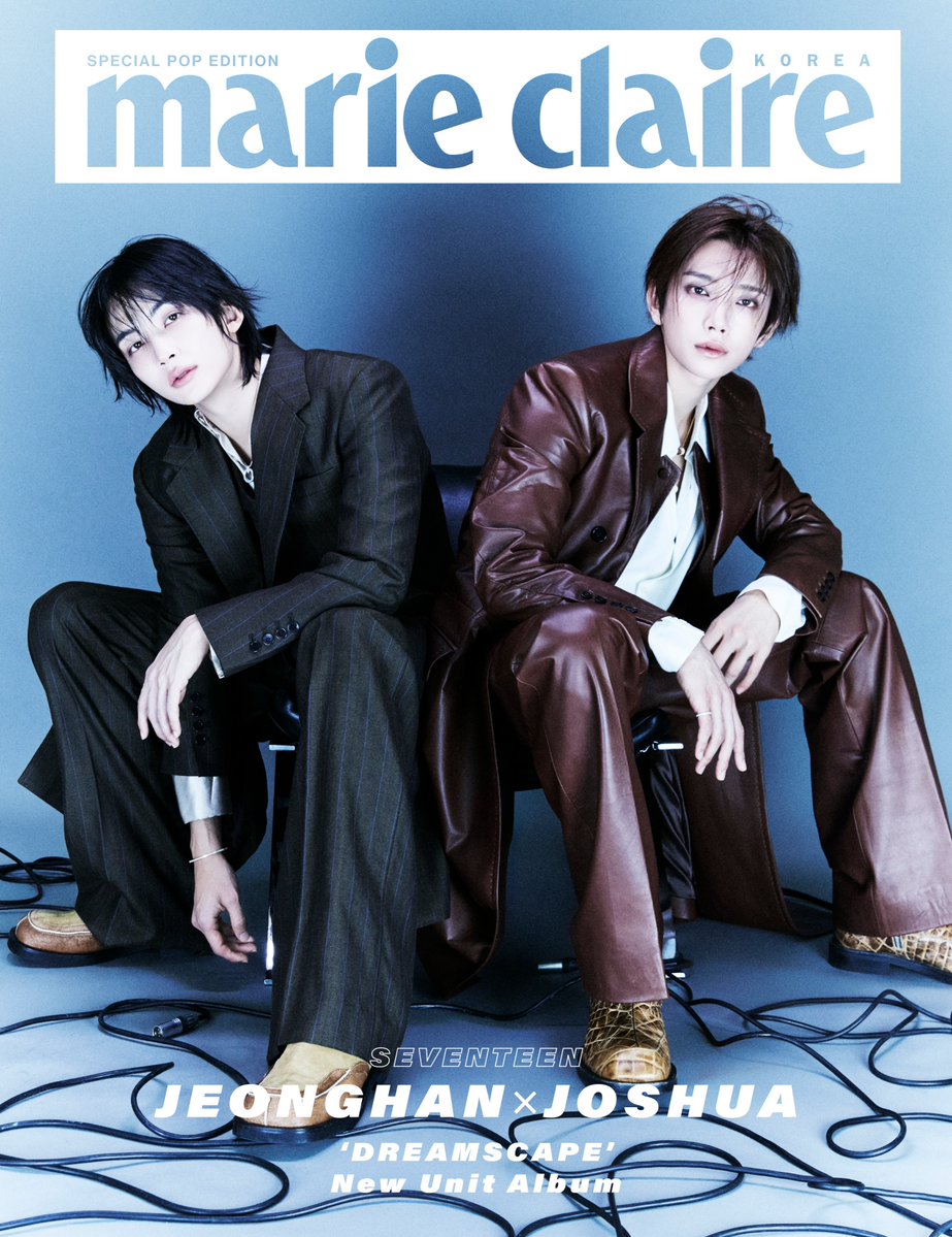 wonubliss's tweet photo. JEONGHAN and JOSHUA for Marie Claire KR https://t.co/zu450Svu5u