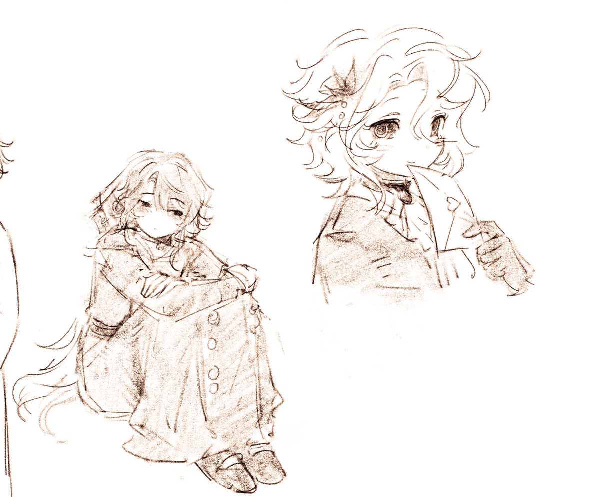 koraozon's tweet photo. quick sketches of sp4 n sx2 https://t.co/yilKx2F1Y1