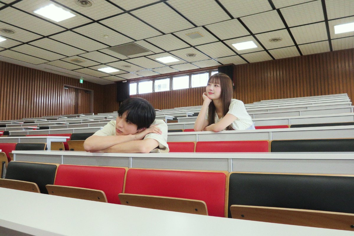 aotomidori_8's tweet photo. ┋ #ドラマ青と碧 オフショット📷ˊ˗ ┋

こちら青の大学📖✏️☕️
青はありさ様と同じ大学です🎀

｟ 第３話まで 無料配信中🌿 ｠
✼ 𝗧𝗩𝗲𝗿▶︎https://t.co/wizJrcs7mw
✼ 𝗟𝗲𝗺𝗶𝗻𝗼▶︎https://t.co/58PbB8MAS8

ハッシュタグは #ドラマ青と碧 で
ご感想お待ちしています📝

【𝗣𝗜𝗖】
┈ ┈ ┈ ┈ ┈ ┈ ┈
#知念英和 #鶴嶋乃愛
#青と碧 💙💚