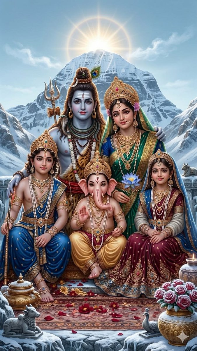 AkshitaL_'s tweet photo. ॐ नमः पार्वती पतये हर हर महादेव 🔱 https://t.co/DSE5kRt5iy