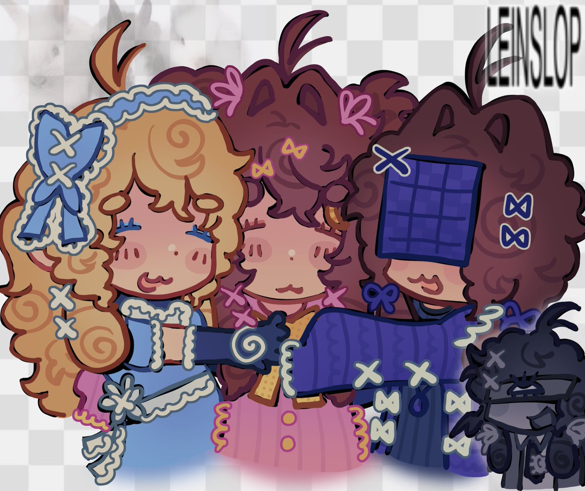 leinslop's tweet photo. bunnybunnybunnybunny  buddies ft. ratrick
#sososhaunfanart #nemvevofanart #hazelifanart #ratrickfanart https://t.co/PZ5Smm2t4V