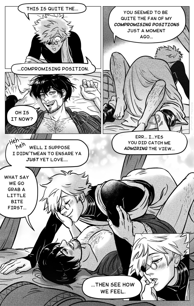 perplexi's tweet photo. Rise and Shine!✨pages 4-6/?  (uncensored on my pateron😘) #wha #orufrey https://t.co/AGCov6f8xU