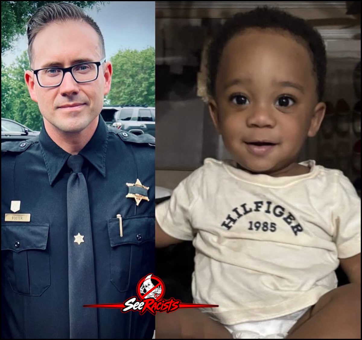 SeeRacists's tweet photo. 🚨 OUTRAGE: Mississippi Attorney General LYNN FITCH rules police officer JUSTIFIED in shooting and killing a 1-YEAR-OLD BLACK BOY during a Walmart shoplifting investigation.

📍 Senatobia, Mississippi

Kohen Wiley was in his mother’s arms when Sgt. Hunter Foster fired into their vehicle.

Police claim the driver headed toward officers. Kohen’s mother disputes that account, and the family’s attorney says a preliminary independent autopsy indicates the fatal shot came from the SIDE of the vehicle.

NEITHER WOMAN WAS CHARGED WITH SHOPLIFTING OR ANY OTHER CRIME.

A 1-YEAR-OLD BABY IS DEAD. THE OFFICER HAS BEEN CLEARED. THE SHOOTING FOOTAGE STILL HASN’T BEEN RELEASED.

RELEASE THE FOOTAGE.
