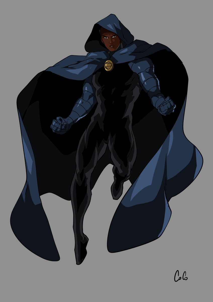 StellarAvenger's tweet photo. Cloak and Dagger doodle https://t.co/TbWTbHNbKW