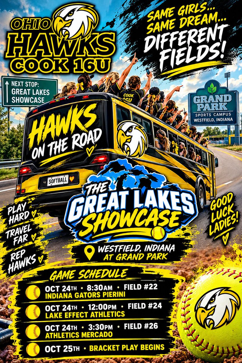 OhiohawksCook16's tweet photo. THIS WEEKENDS SCHEDULE!!! ##GOHAWKS https://t.co/YRji2WDiYJ