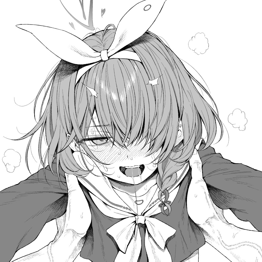 Thunder_sensei_'s tweet photo. it makes me sad when people constantly joke about correction jokes with Arona because I genuinely want to have passionate loving intercourse with her https://t.co/CPWOCXH8sr