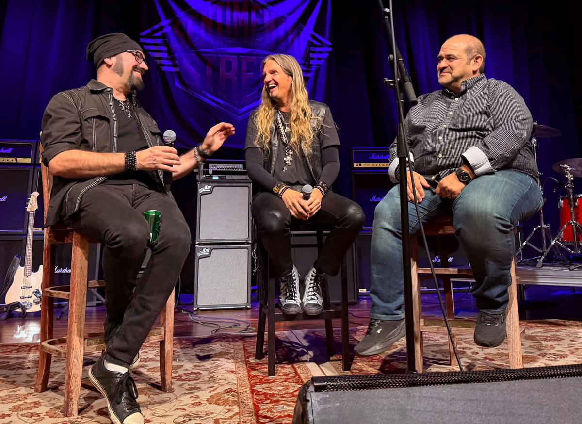 joelhoekstra13's tweet photo. What a fun Saturday night and Sunday in Cincinnati!  I was grateful to be a special guest at Belle and the Bear on Sunday in an epic fundraiser for Women Who Rock.  I played and sang 11 songs along with some friends of mine like Britt Lightning, Chip Z’Nuff, Johnny Martin, Tyson Leslie as well as some killer local musicians.  As it turned out Night Ranger’s die hard fan club Fans in Motion was having an event Saturday night and I was invited to be a part of a Q & A with 2 of the nicest people in the music business…Night Ranger’s long time keyboardist Eric Levy and their tour manager Ed Ripepi.  They had a great Night Ranger Tribute Band (Sentimental Street) playing and it was touching to know that so many of the fans remembered my time with the band!