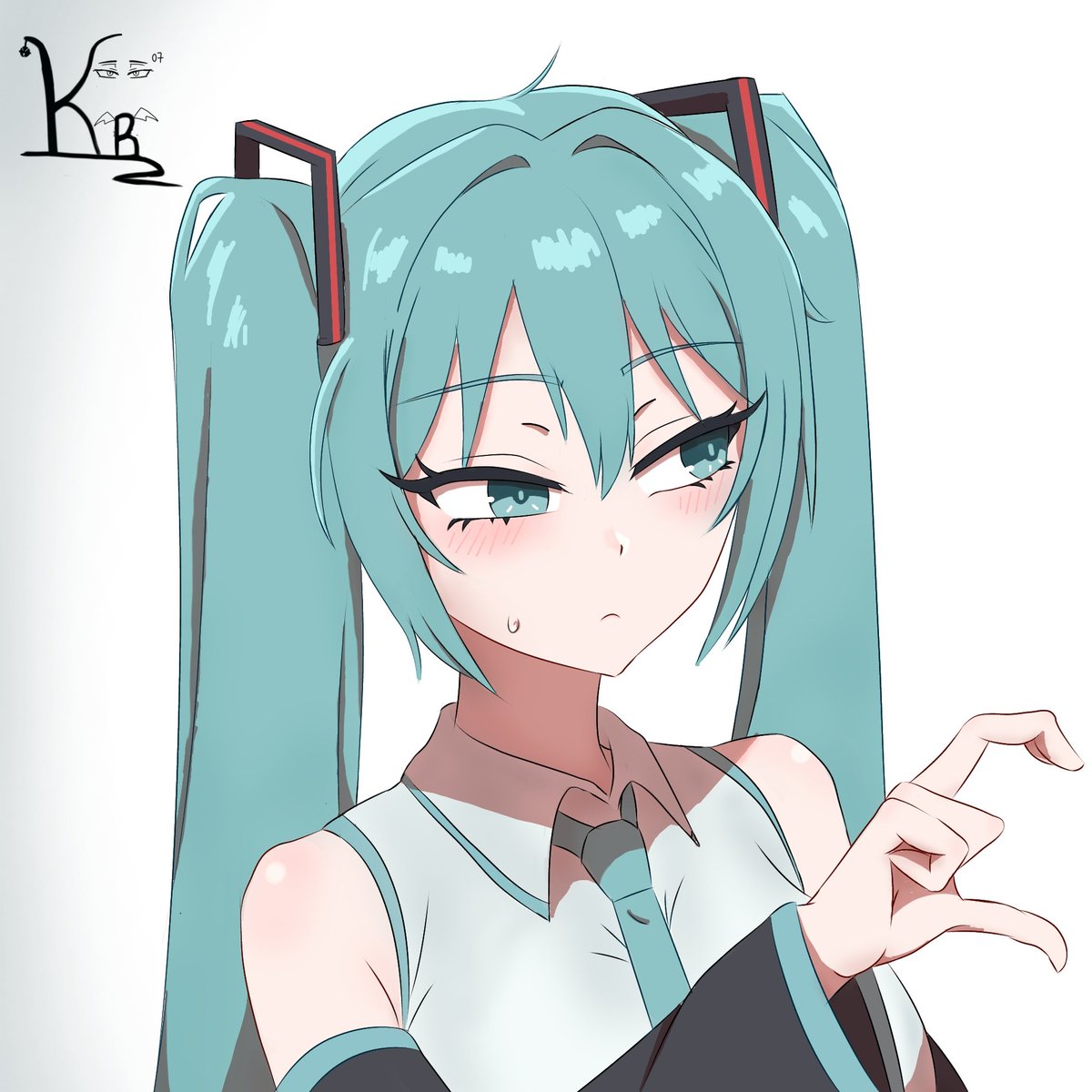 Mahii_vt's tweet photo. Terminado❤️ 
Ya dibuje la teto pero Siento que no me quedo como me esperaba.
#art #teto #miku https://t.co/4mVooLi6dD