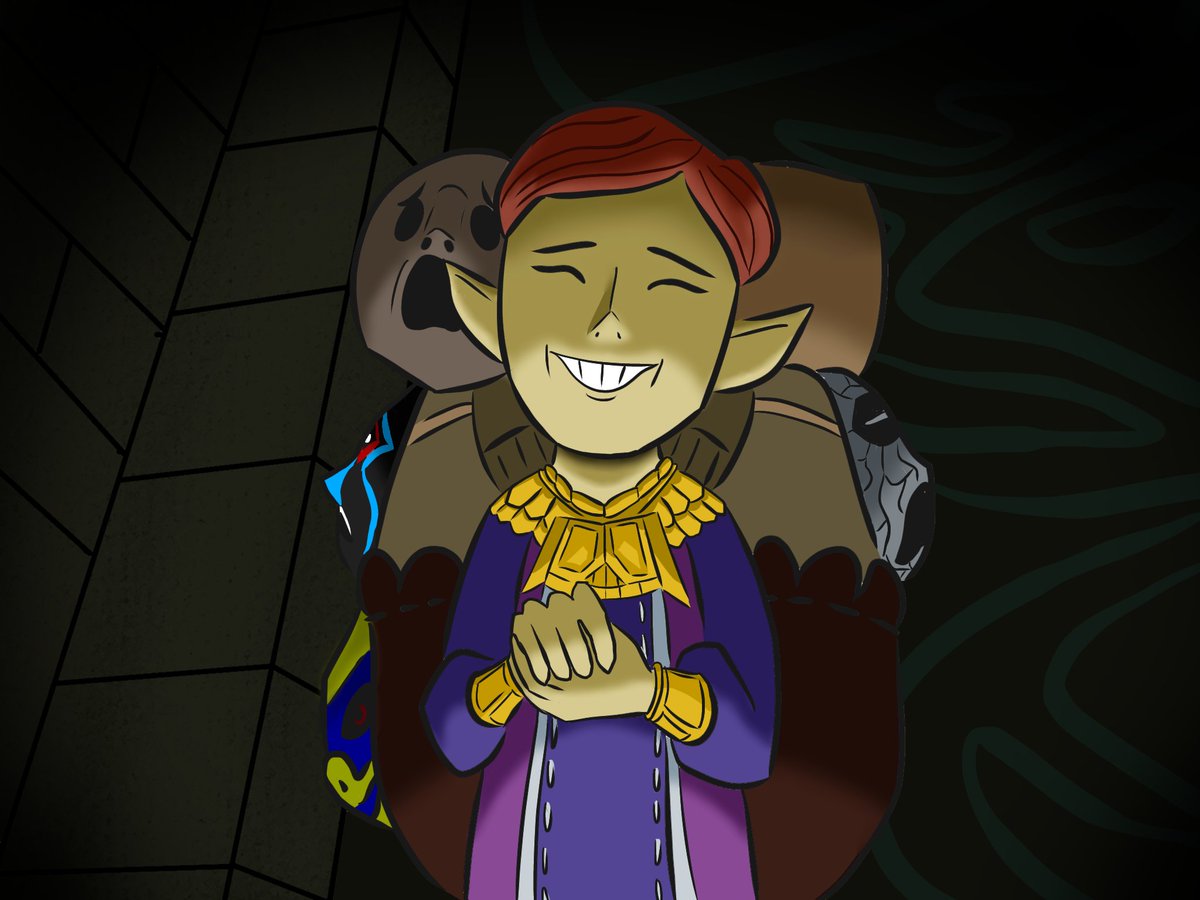 TsundereDee's tweet photo. The Legend of Zelda: Majora's Mask fanart:
POV - You've met with a terrible fate. https://t.co/QWYqfWeZXl