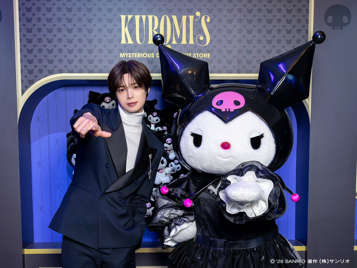 kuromi_project's tweet photo. アタイのデパートにKが来てくれたんだ★
驚いてるK、イイ顔してたな♪

 https://t.co/TtVS3d8YE9

#andTEAM #エンティーム #K https://t.co/T6ug9ZeGYI