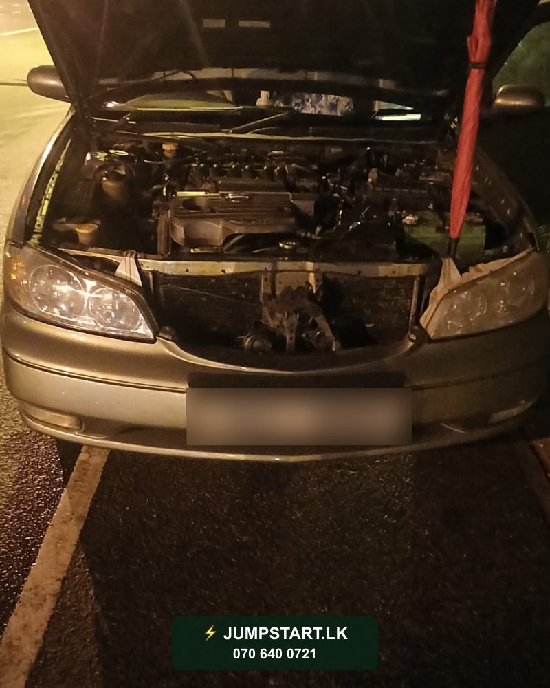 jumpstartlk's tweet photo. ✅ Jump Start Completed!
📍 Makumbura
🚗 Nissan Cefiro
⚡ Safely back on the road!

Call or WhatsApp: 070 640 0721

#JumpStartLK #RoadsideAssistance https://t.co/Q3dj1svI3D