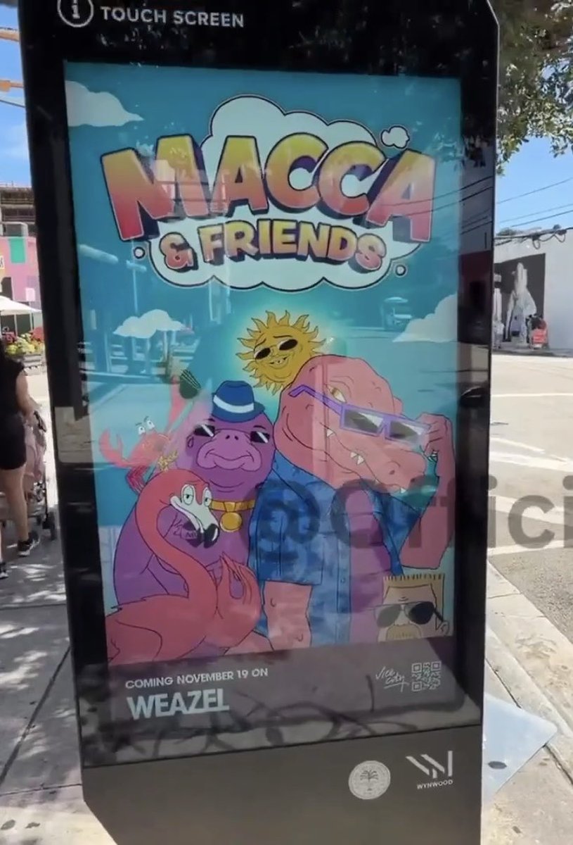 DiscussingFilm's tweet photo. In-universe TV show &amp; drink adverts from GTA 6 are on display in Miami.

(via: @OfficialJoelF) https://t.co/nGc66jMYOw