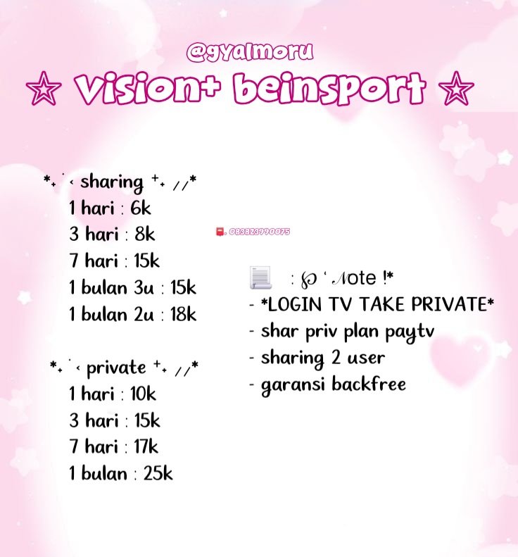 morupromoci's tweet photo. @mochiskew .
ada dong！yuk aku tunggu km jajan 🛒 
☆ミ
💌 boleh cek testi di ch WA 🧸

 ⚠️ gyalmoru hanya pakai 1 wa bisnis (xx75) &amp; wa personal (xx529) hati-hati ya cinta 
✮⋆𐔌 Jajan aman bersama gyalmoru  ⋆˚🎀 https://t.co/gtgjGaqgsR