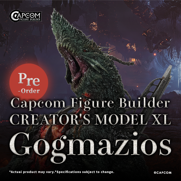 CapcomAsia's tweet photo. 《Monster Hunter》系列中出現的「巨戟龍」大型模型登場！
這款模型屬於Capcom Figure Builder CREATOR'S MODEL XL特大軟膠系列，模型高43cm、寬45cm，精細的造工和手繪讓「巨戟龍」栩栩如生，身上黏稠的油脂、裝甲上的鏽蝕以及胸前的紅紅烈火，都在模型上呈現出來。
=====台灣粉絲注意=====
台灣粉絲可以在「Asia Goal」預訂上述CAPCOM商品↓
https://t.co/ASW8d1ZbJS
=====香港粉絲注意=====
香港的獵人可以在「精品」預訂上述CAPCOM商品↓
https://t.co/y1Ai7xbHYa
Gogmazios from the Monster Hunter series joins the Capcom Figure Builder CREATOR'S MODEL XL lineup as an ultra-large soft vinyl figure.
Standing approximately 43 cm tall and 45 cm wide, this imposing collectible showcases exceptionally detailed sculpting and hand-painted finishes that bring Gogmazios to life, from its black, highly viscous fluid and rust-covered armor to the fiery glow emanating from its chest.
*Product details here
https://t.co/rQtzjt3hsO
#MHWilds
#Gogmazios