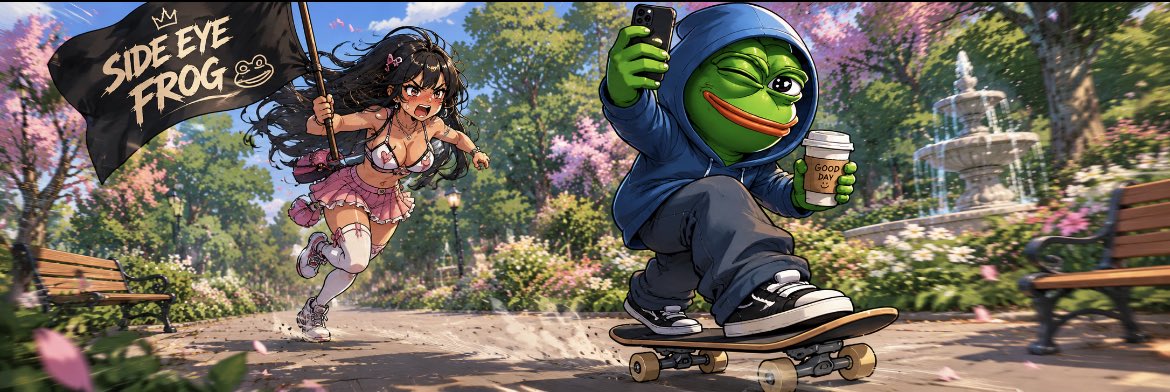 subfotelo1980's tweet photo. @SIDEEYEFROG I made a new banner for you. If you like it, you can use it. @SIDEEYEFROG 

and if you want to give a tip this is my wallet. Thank you ❤️ 

FAzYNVsy49ooVVfAjN6YfEwryhdvZv45xTHij2XraCRn https://t.co/7uAo3DggDc