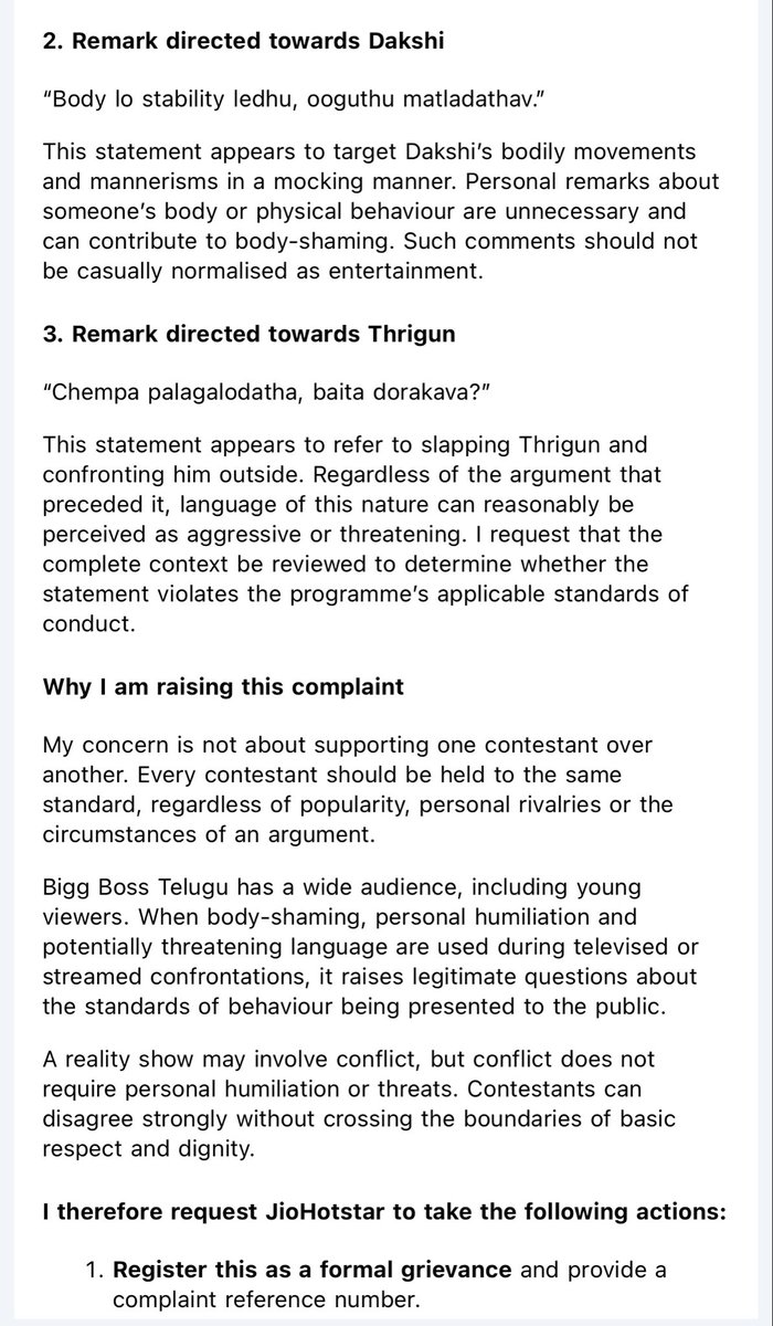 LoL_bobbey's tweet photo. body shaming and threats aren’t entertainment. 

#BiggBossTelugu10  needs accountability, not excuses. 

@JioHotstarTel_ , take this seriously.

@iamnagarjuna @EndemolShineIND @StarMaa https://t.co/77RNX6ye8G