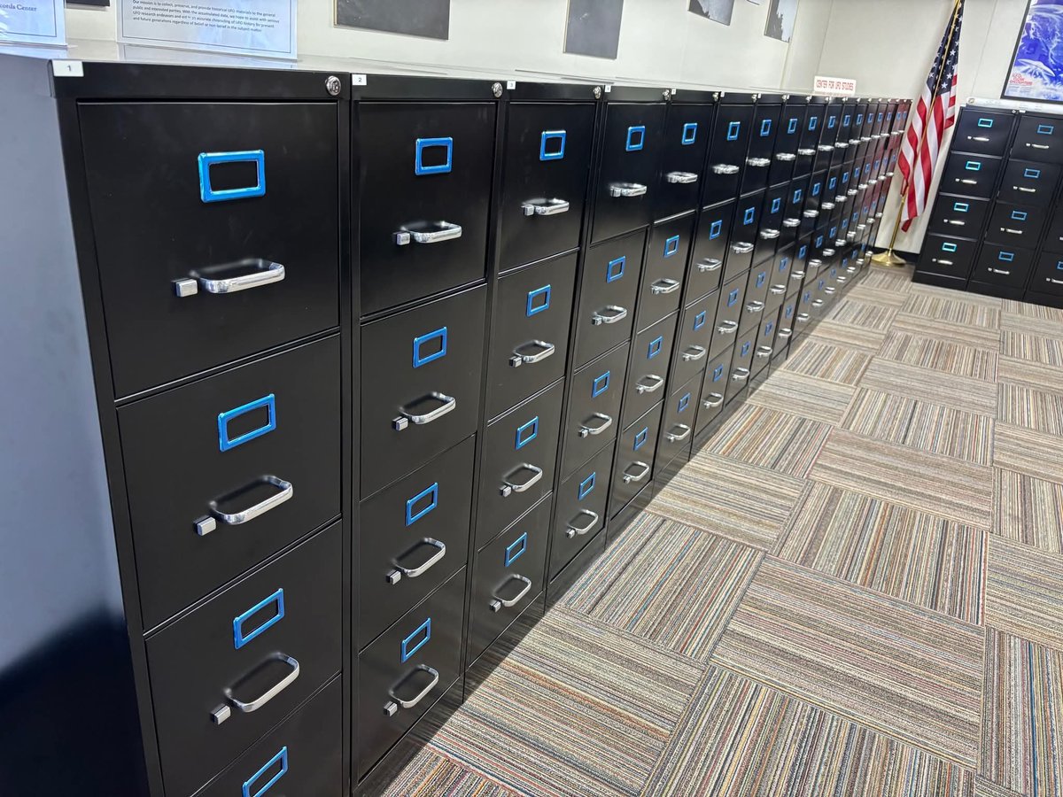 NUFOHRC's tweet photo. We wish to sincerely thank Sandoval County for the allocation of county funds to improve our archive. This past weekend we installed new state of the art scanners; replaced aging file cabinets; and installed new shelving in our library as part of its overall expansion. https://t.co/YslXQN0RHd