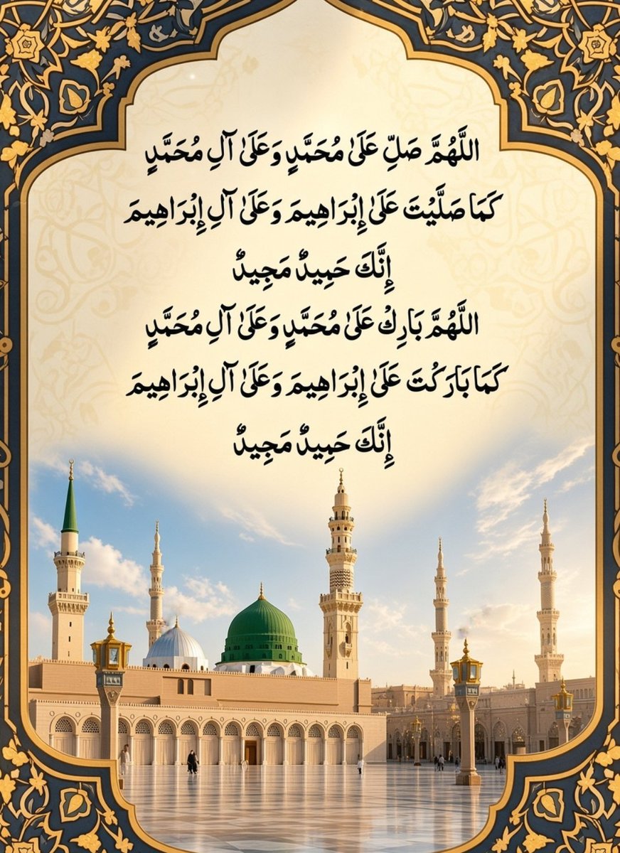 Mth_ameen's tweet photo. وَمَا أَرْسَلْنَاكَ إِلَّا رَحْمَةً لِّلْعَالَمِينَ❤️❤️

اللَّهُمَّ صَلِّ عَلَى مُحَمَّدٍ وَعَلَى آلِ مُحَمَّدٍ كَمَا صَلَّيْتَ عَلَى إِبْرَاهِيمَ وَعَلَى آلِ إِبْرَاهِيمَ إِنَّكَ حَمِيدٌ مَجِيدٌ. 
اللَّهُمَّ بَارِكْ عَلَى مُحَمَّدٍ وَعَلَى آلِ مُحَمَّدٍ كَمَا بَارَكْتَ عَلَى إِبْرَاهِيمَ وَعَلَى آلِ إِبْرَاهِيمَ إِنَّكَ حَمِيدٌ مَجِيدٌ.

#صباح_الخير