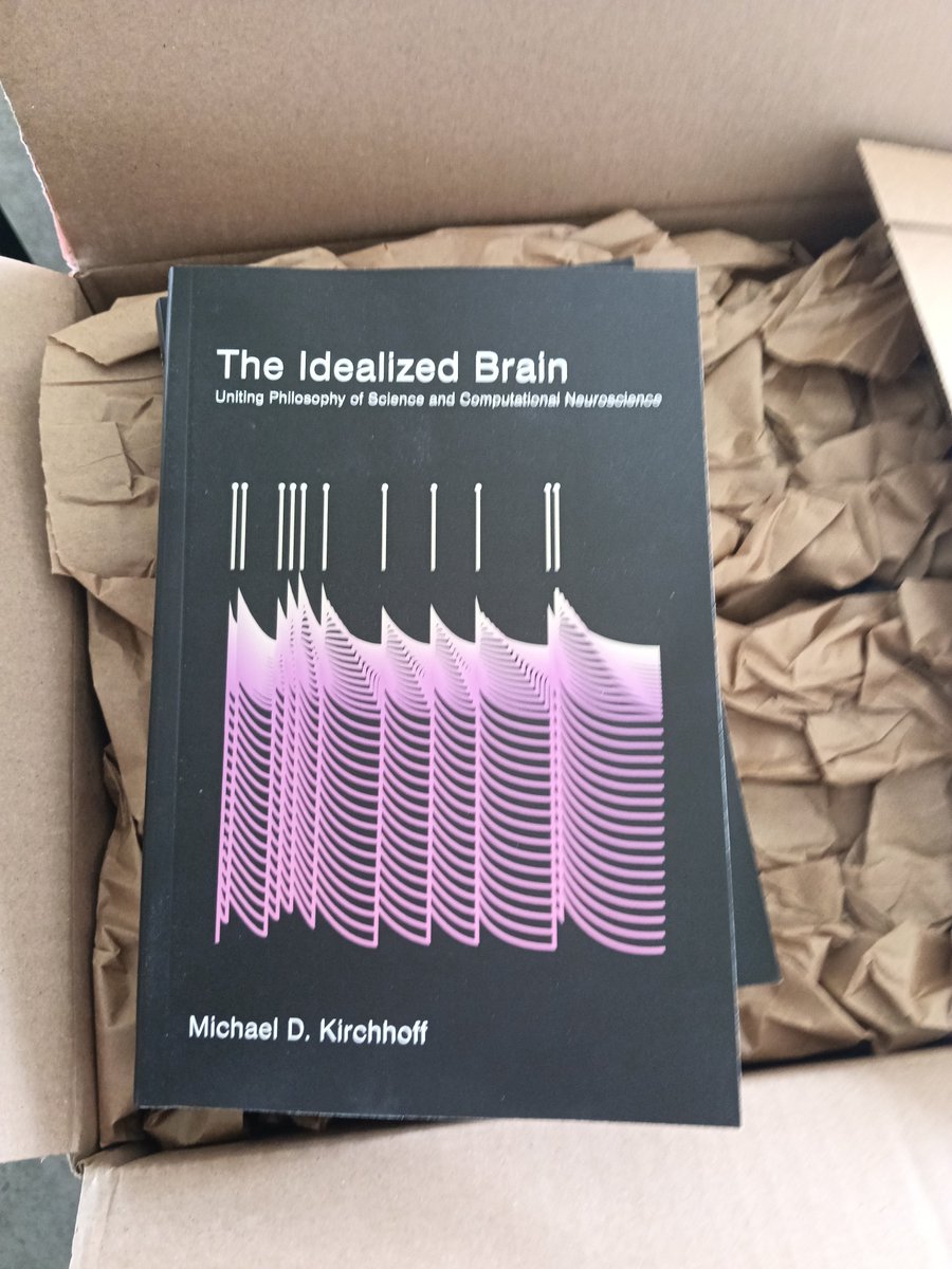 MdKirchhoff's tweet photo. Author copies of 'The Idealized Brain: Uniting Philosophy of Science and Computational Neuroscience' (MIT) have arrived. Exciting! Stay tuned for its official open access release on 15 December 2026. For more information about the book, see https://t.co/2vYKoyFcRR https://t.co/qx2KlUkML1