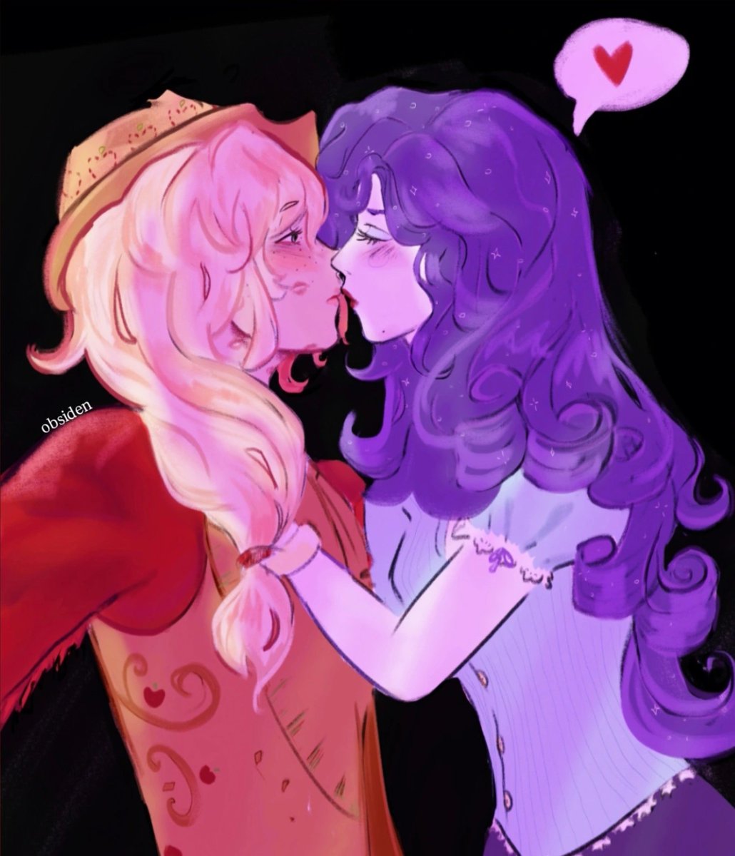obsiDen's tweet photo. live love laugh rarijack🤠
#rarijack #mlp #applejack #rarity https://t.co/XilDpW35zS